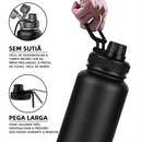 Garrafa Térmica Inox 800ml Isolada a Vácuo